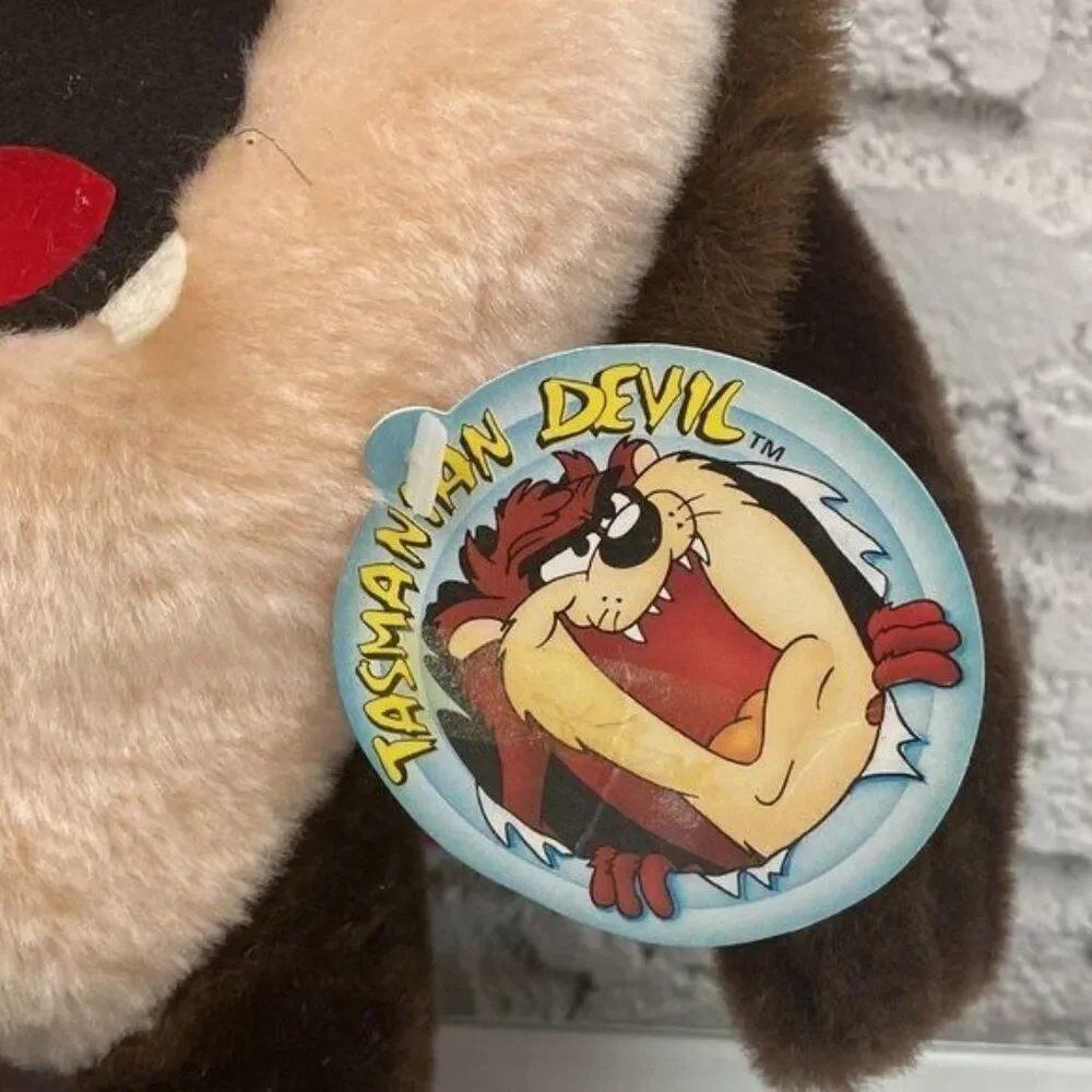 1992 Warner Bros Tasmanian Devil Superhero Plush Looney Toons